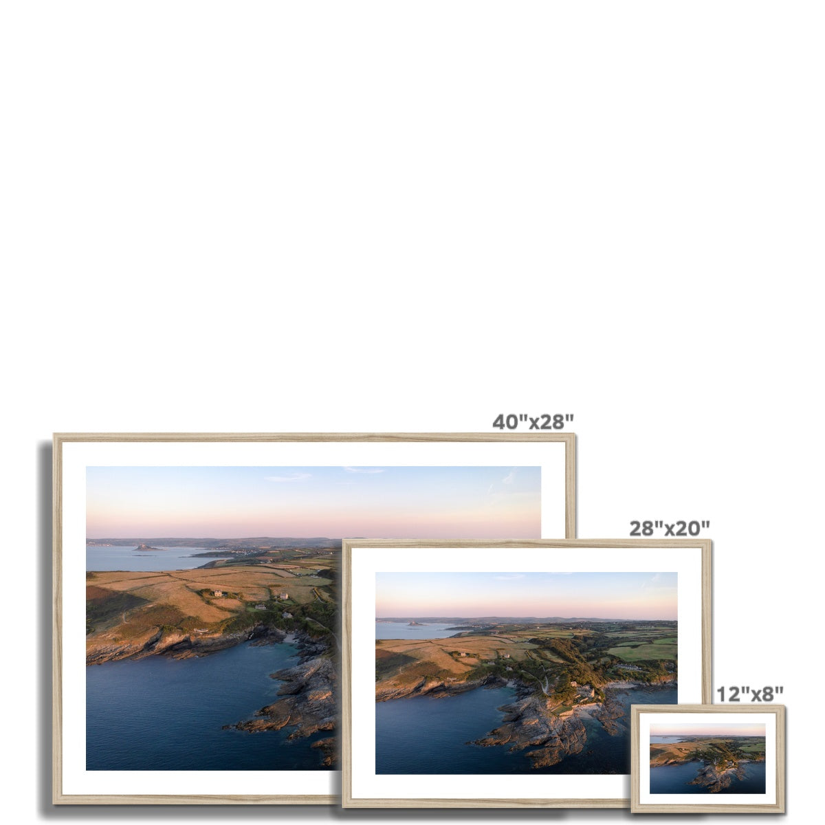 bessys prussia cove framed photograph