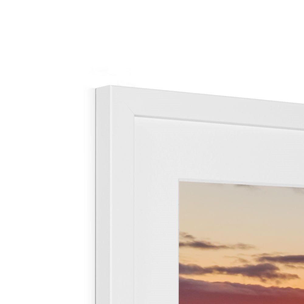 millpool sunset bodmin moor white frame detail