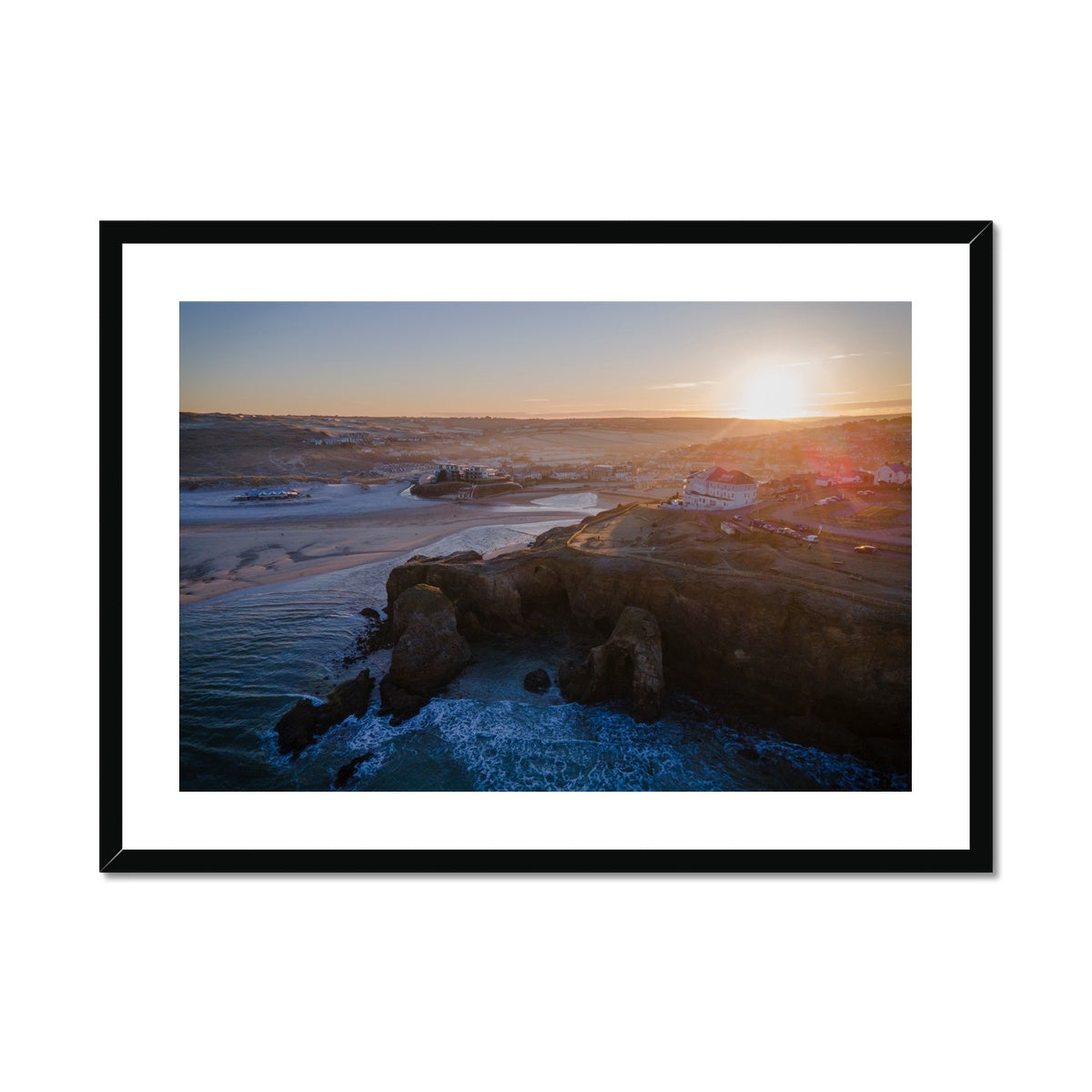 droskyn dawn framed print