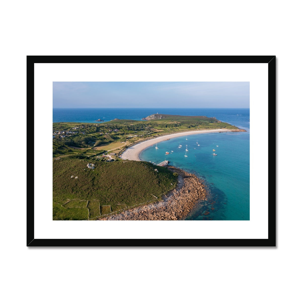 cruthers hill st martins framed print