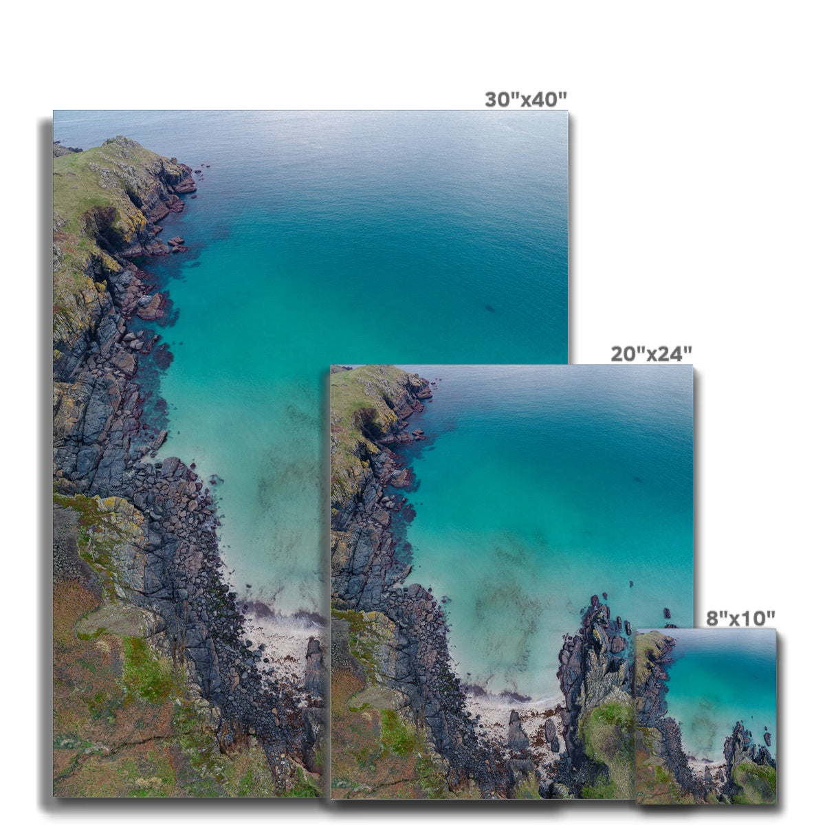 housel bay from above canvas sizes