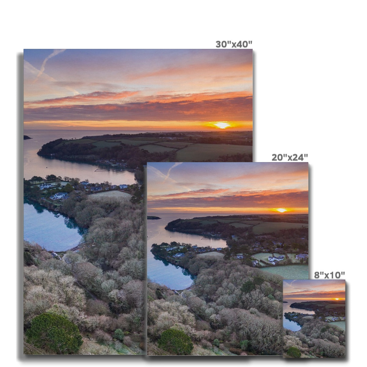 frenchmans creek sunrise canvas sizes