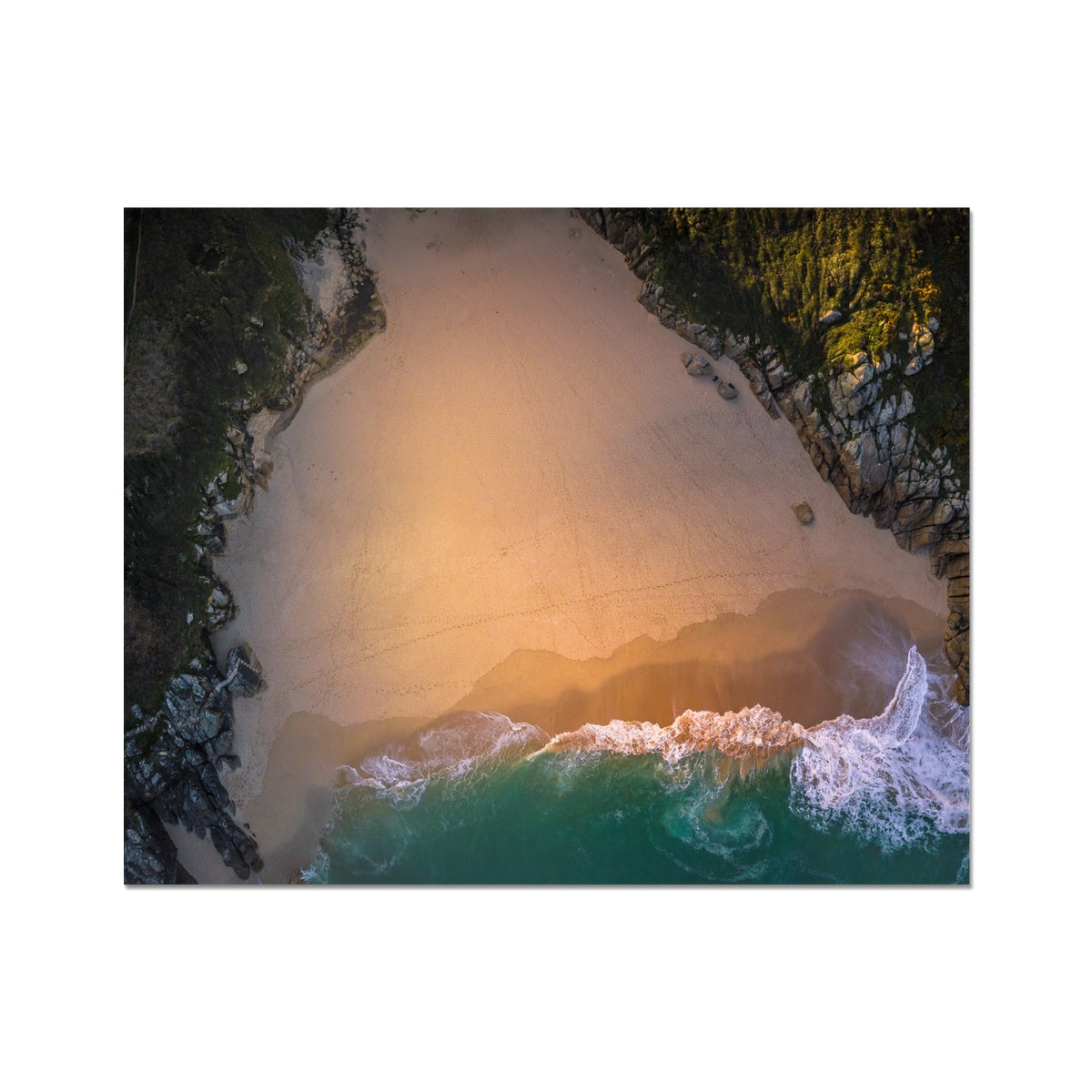 porthcurno from above