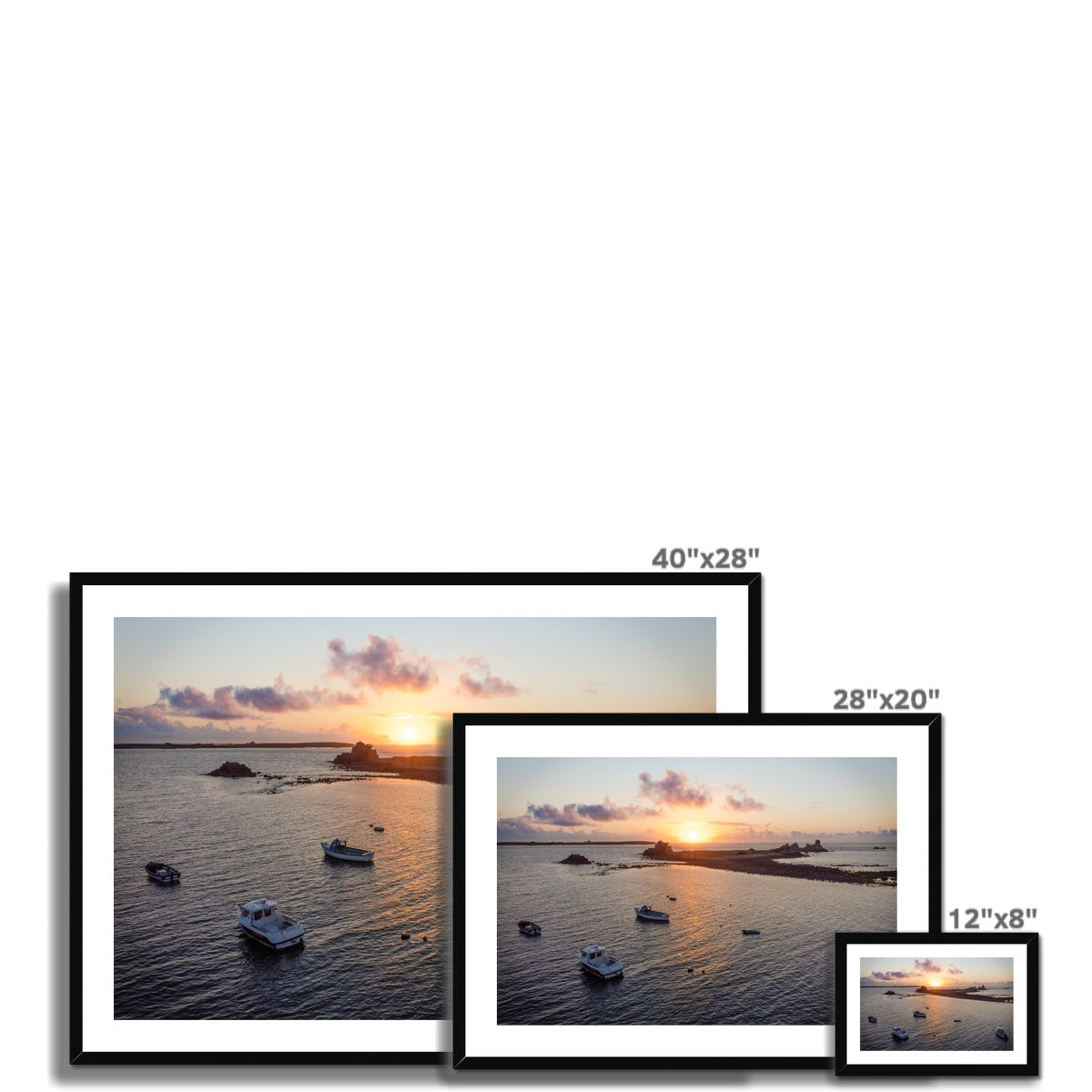 periglis sunset st agnes wooden frame sizes
