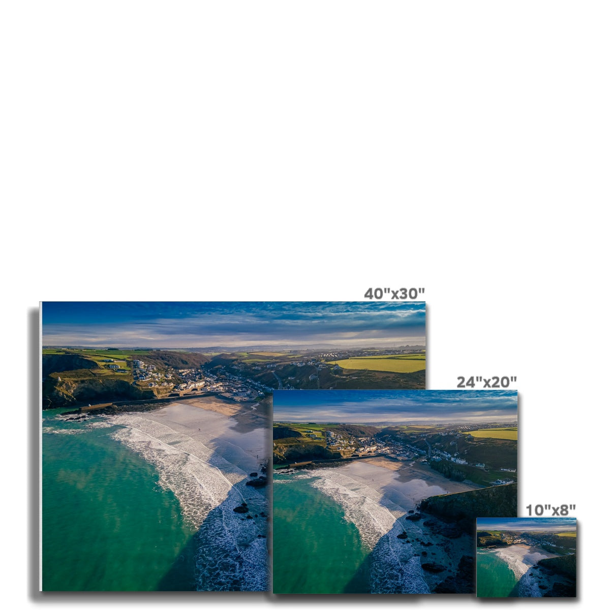 portreath beach canvas sizes