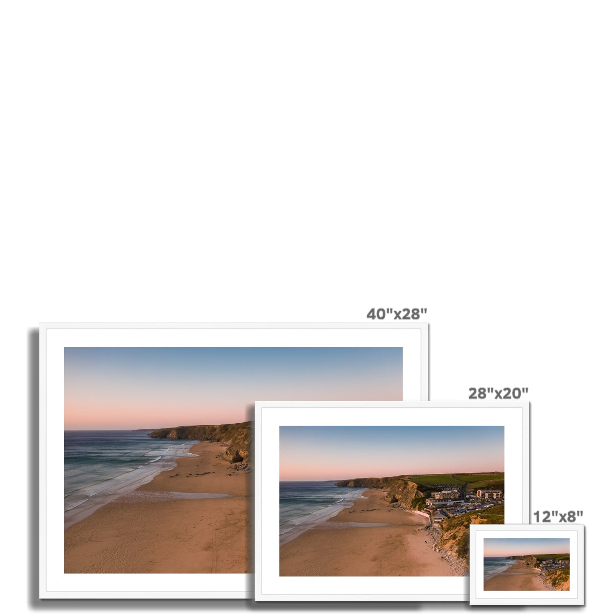 watergate bay frame sizes