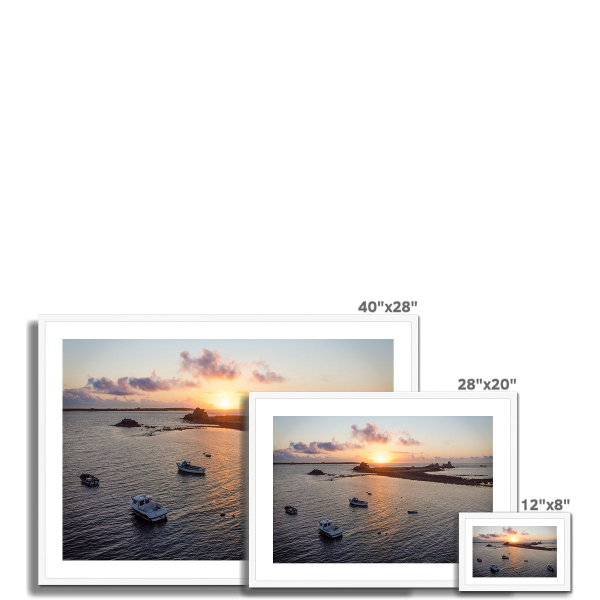 periglis sunset st agnes frame sizes