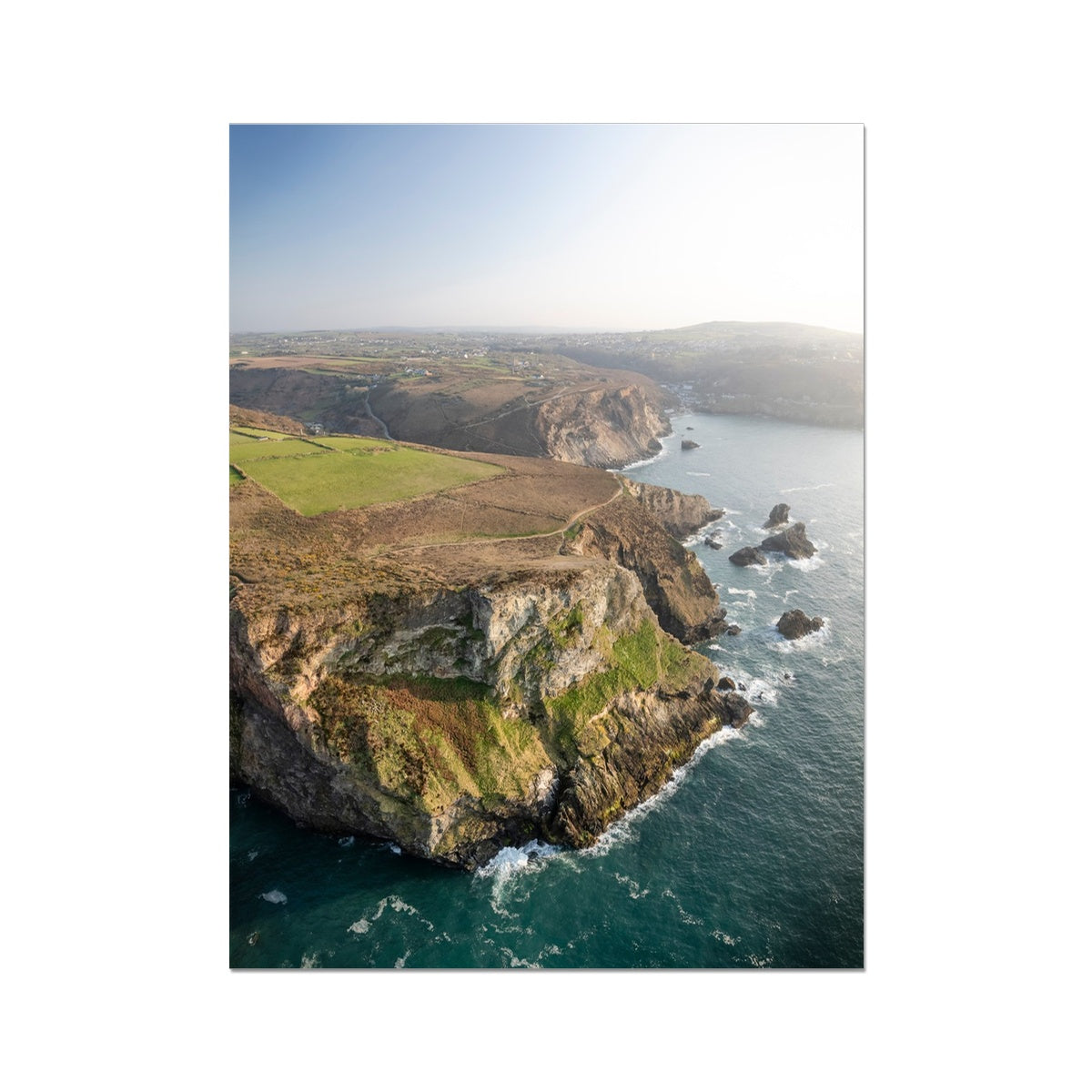 Cross Coombe Cliff ~ Photograph