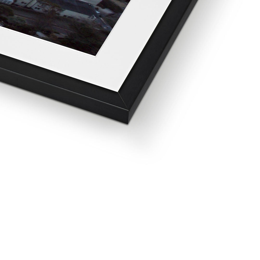 frozen dawn perranporth black frame detail