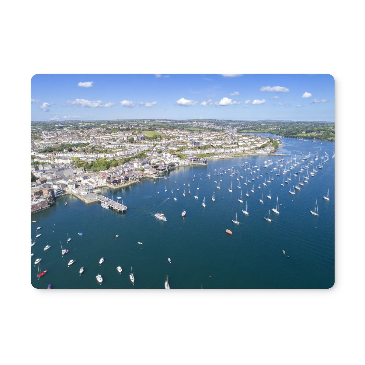falmouth town pier placemat