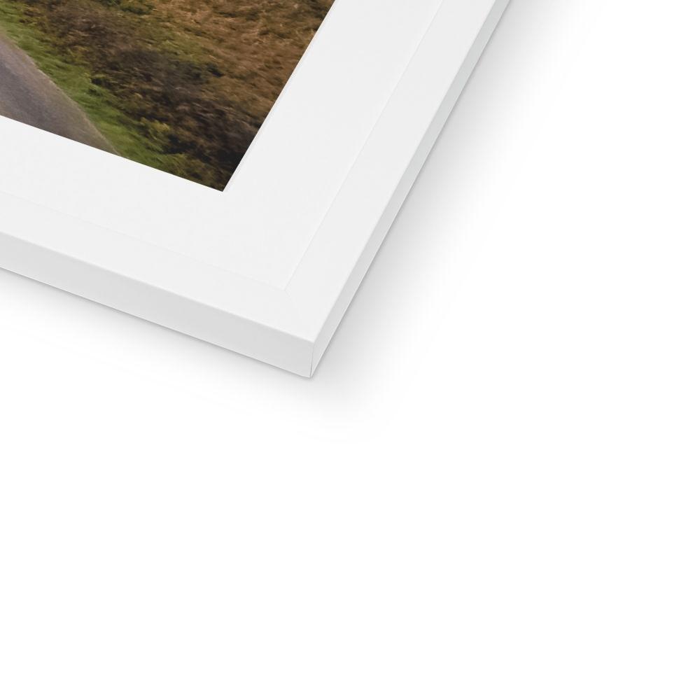 cot valley white frame detail