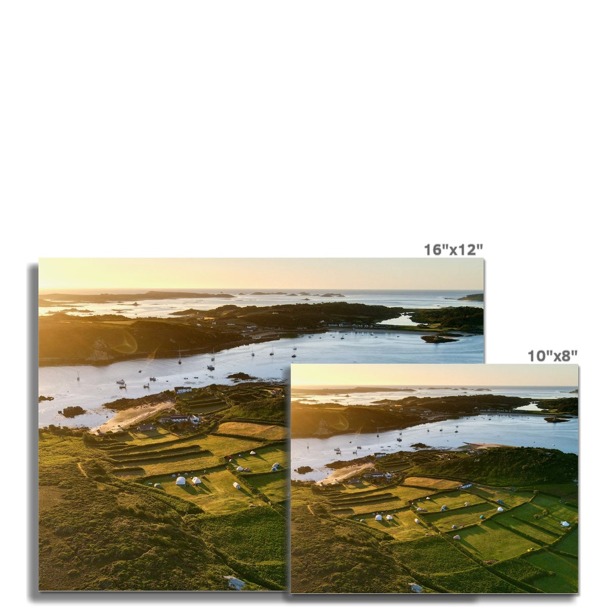 bryher campsite sunrise postage and packaging