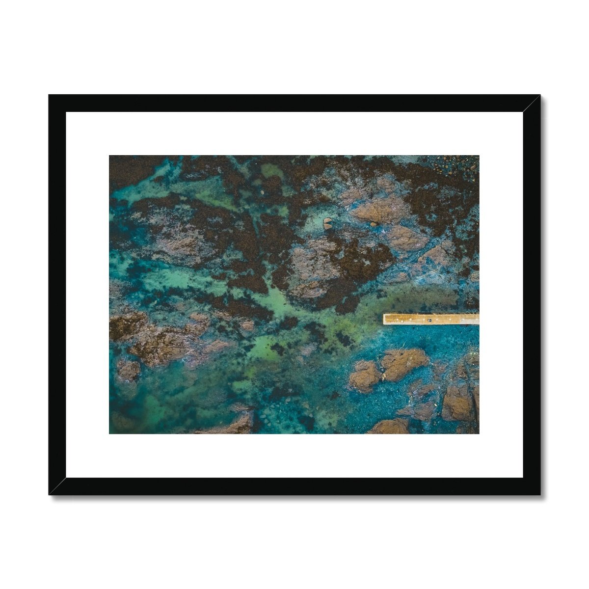 marazion jetty framed print