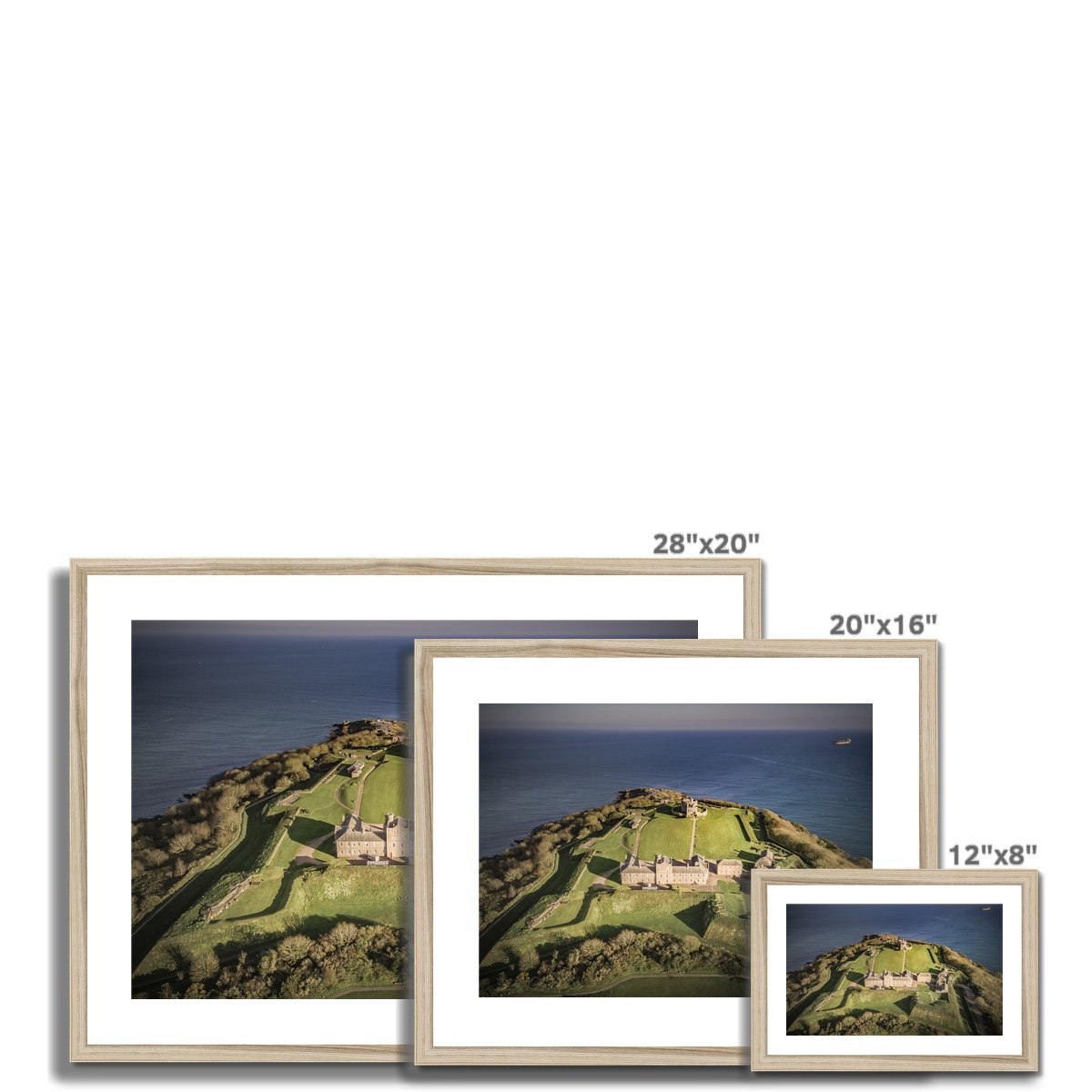 pendennis castle frame sizes